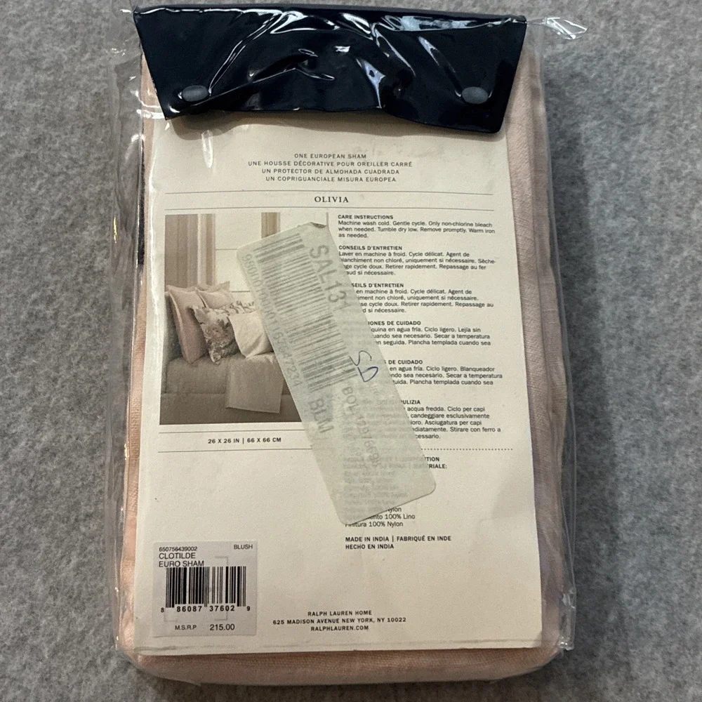Ralph Lauren OLIVIA Clotilde European Euro Sham 26